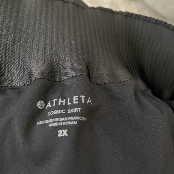 Athleta Black Cosmic Skirt - Picture 6 of 6